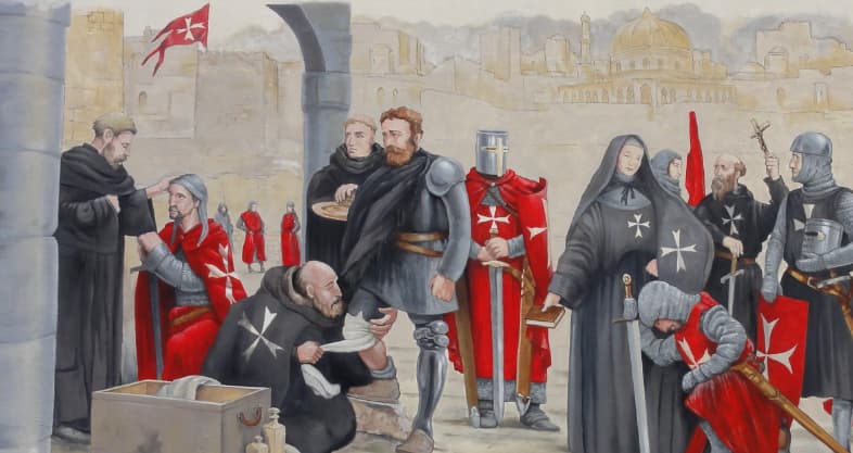 The Knights Templar and Knights Hospitaller